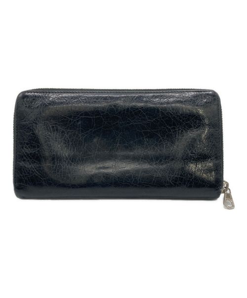 BALENCIAGA（バレンシアガ）BALENCIAGA (バレンシアガ) BALENCIAGA エッセンシャル 長財布 ブラックの古着・服飾アイテム
