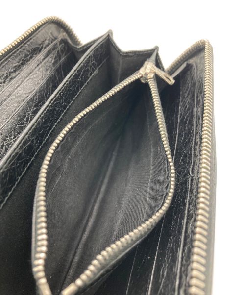 BALENCIAGA（バレンシアガ）BALENCIAGA (バレンシアガ) BALENCIAGA エッセンシャル 長財布 ブラックの古着・服飾アイテム