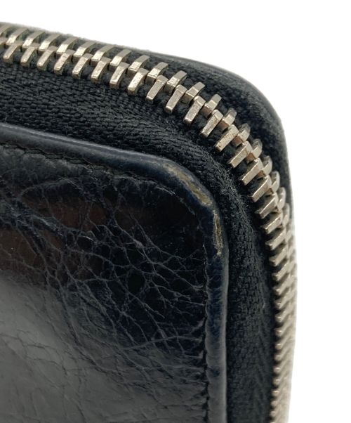 BALENCIAGA（バレンシアガ）BALENCIAGA (バレンシアガ) BALENCIAGA エッセンシャル 長財布 ブラックの古着・服飾アイテム