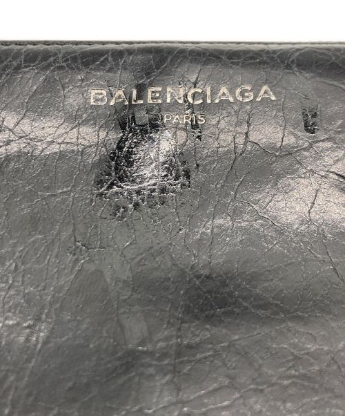 BALENCIAGA（バレンシアガ）BALENCIAGA (バレンシアガ) BALENCIAGA エッセンシャル 長財布 ブラックの古着・服飾アイテム