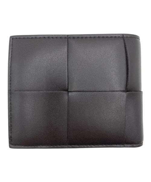 BOTTEGA VENETA（ボッテガベネタ）BOTTEGA VENETA (ボッテガベネタ) カセット コインパース付き 2つ折りウォレット ブラウンの古着・服飾アイテム