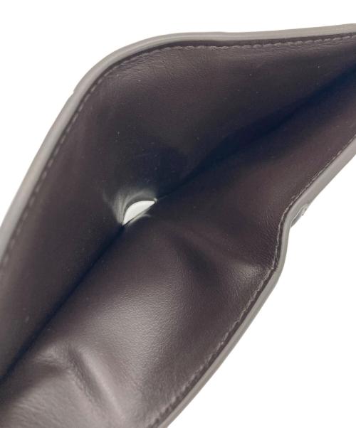 BOTTEGA VENETA（ボッテガベネタ）BOTTEGA VENETA (ボッテガベネタ) カセット コインパース付き 2つ折りウォレット ブラウンの古着・服飾アイテム