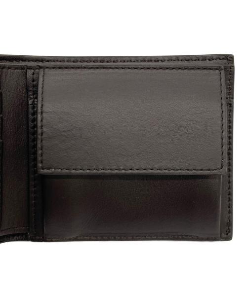 BOTTEGA VENETA（ボッテガベネタ）BOTTEGA VENETA (ボッテガベネタ) カセット コインパース付き 2つ折りウォレット ブラウンの古着・服飾アイテム