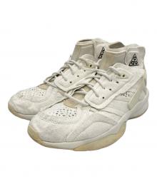 NIKE×COMME des GARCONS HOMME PLUS（ナイキ×コムデギャルソンオムプリュス）の古着「ハイカットスニーカー」｜ホワイト