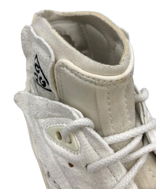 NIKE（ナイキ）NIKE (ナイキ) COMME des GARCONS HOMME PLUS (コムデギャルソンオムプリュス) ハイカットスニーカー ホワイト サイズ:cm 27の古着・服飾アイテム