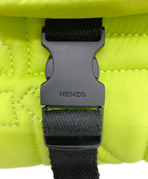 KENZO（ケンゾー）KENZO (ケンゾー) Arctik Mini Messenger Bag/ミニメッセンジャーバッグ イエローの古着・服飾アイテム