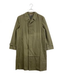 German Army（ドイツ軍）の古着「ミリタリーレインコート」｜オリーブ