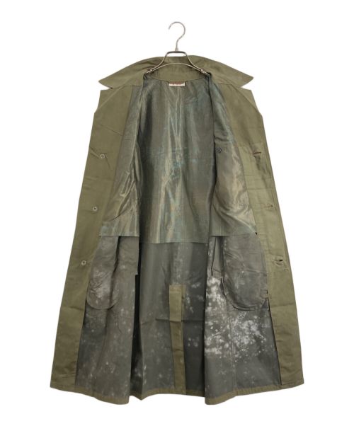 German Army（ドイツ軍）German Army (ジャーマンアーミー) ミリタリーレインコート オリーブ サイズ:表記なしの古着・服飾アイテム