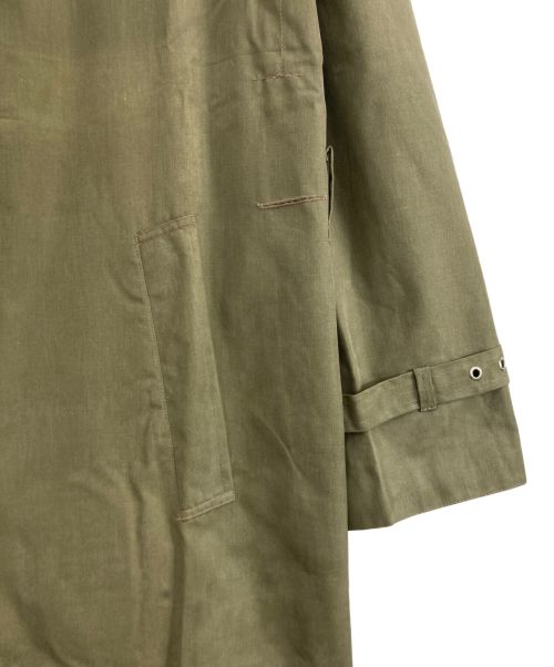 German Army（ドイツ軍）German Army (ジャーマンアーミー) ミリタリーレインコート オリーブ サイズ:表記なしの古着・服飾アイテム