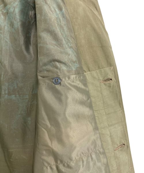 German Army（ドイツ軍）German Army (ジャーマンアーミー) ミリタリーレインコート オリーブ サイズ:表記なしの古着・服飾アイテム