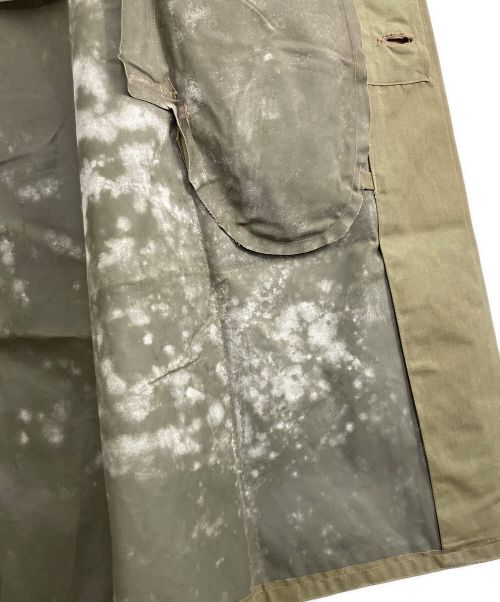 German Army（ドイツ軍）German Army (ジャーマンアーミー) ミリタリーレインコート オリーブ サイズ:表記なしの古着・服飾アイテム