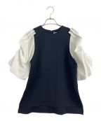 UN3D.アンスリード）の古着「UN3D（アンスリード）切替カットソー」｜ブラック