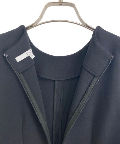 UN3D.（アンスリード）UN3D. (アンスリード) UN3D（アンスリード）切替カットソー ブラック サイズ:36の古着・服飾アイテム