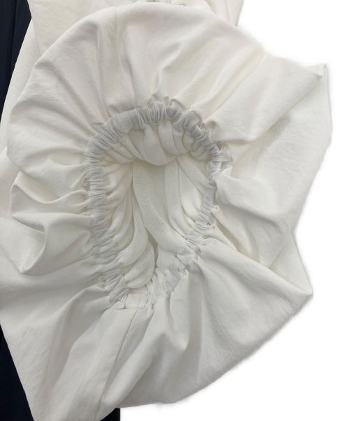 UN3D.（アンスリード）UN3D. (アンスリード) UN3D（アンスリード）切替カットソー ブラック サイズ:36の古着・服飾アイテム