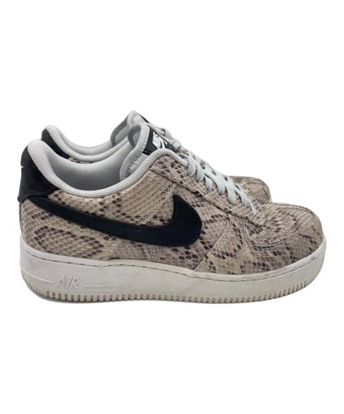 NIKE（ナイキ）NIKE (ナイキ) NIKE AIR FORCE1 LOW Snakeskin グレー サイズ:27cmの古着・服飾アイテム