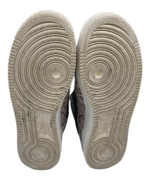 NIKE（ナイキ）NIKE (ナイキ) NIKE AIR FORCE1 LOW Snakeskin グレー サイズ:27cmの古着・服飾アイテム
