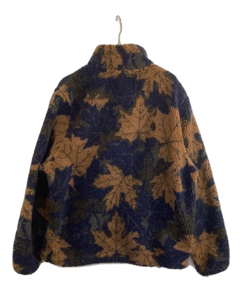 Dime（ダイム）Dime (ダイム) フリースジャケット ブラウン×ネイビー サイズ:Lの古着・服飾アイテム