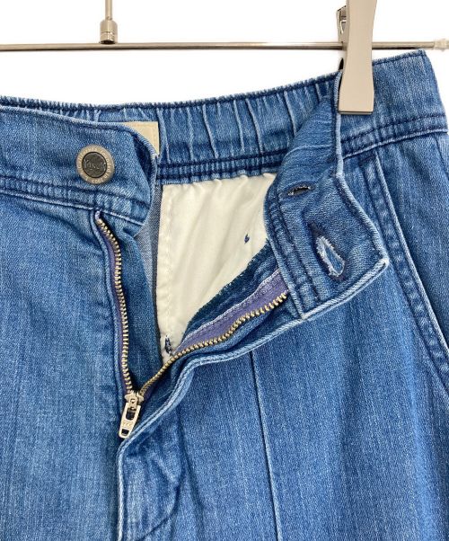 YANUK（ヤヌーク）YANUK (ヤヌーク) YANUK リラックスセミフレアデニム インディゴ サイズ:Mの古着・服飾アイテム