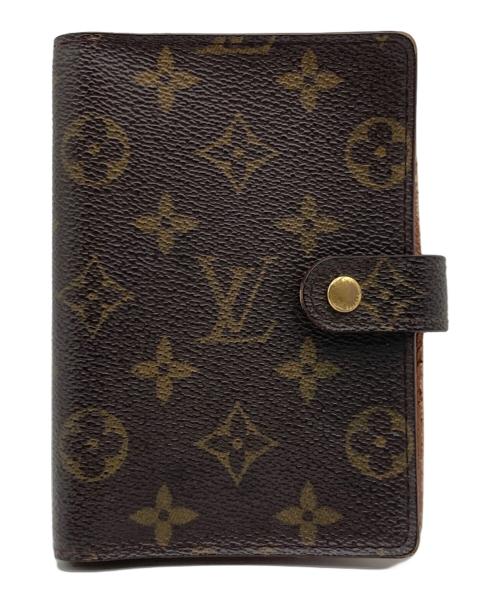 LOUIS VUITTON（ルイ ヴィトン）LOUIS VUITTON (ルイ ヴィトン) LOUIS VUITTON アジェンダ PM 手帳カバー ブラウンの古着・服飾アイテム