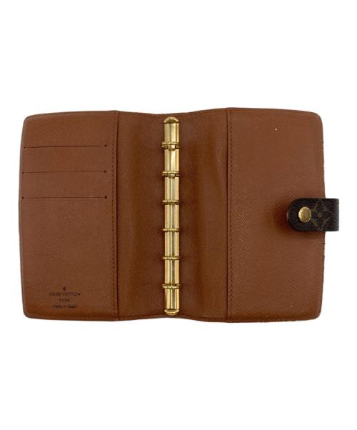 LOUIS VUITTON（ルイ ヴィトン）LOUIS VUITTON (ルイ ヴィトン) LOUIS VUITTON アジェンダ PM 手帳カバー ブラウンの古着・服飾アイテム