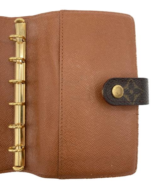 LOUIS VUITTON（ルイ ヴィトン）LOUIS VUITTON (ルイ ヴィトン) LOUIS VUITTON アジェンダ PM 手帳カバー ブラウンの古着・服飾アイテム