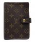 LOUIS VUITTON（ルイ ヴィトン）の古着「LOUIS VUITTON アジェンダ PM 手帳カバー」｜ブラウン