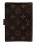 LOUIS VUITTON (ルイ ヴィトン) LOUIS VUITTON アジェンダ PM 手帳カバー ブラウン：7000円