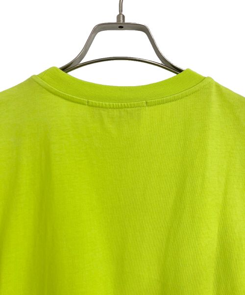 MSGM（エムエスジーエム）MSGM (エムエスジーエム) MSGM/エムエスジーエム ロゴTシャツ イエロー サイズ:Lの古着・服飾アイテム