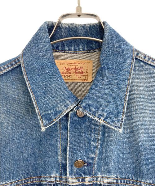 LEVI'S（リーバイス）LEVI'S (リーバイス) LEVI'S デニムジャケット 70505 インディゴ サイズ:38の古着・服飾アイテム