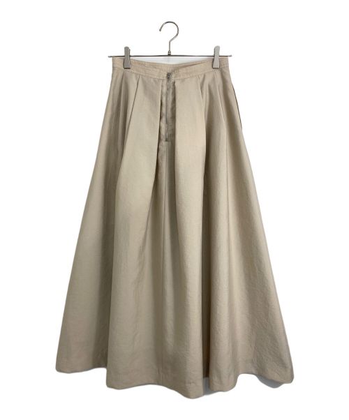 Spick&Span（スピックアンドスパン）Spick&Span (スピックアンドスパン) P/Lツイルボリュームスカート アイボリー サイズ:なしの古着・服飾アイテム