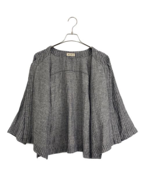 muku（ムク）muku (ムク) muku/ムク リネンシャツジャケット グレー サイズ:FREEの古着・服飾アイテム