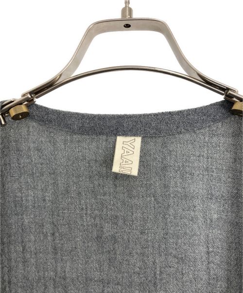 YAAH!!（ヤア）YAAH!! (-) YAAH!! ロングジレ グレー サイズ:表記なしの古着・服飾アイテム