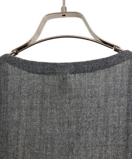 YAAH!!（ヤア）YAAH!! (-) YAAH!! ロングジレ グレー サイズ:表記なしの古着・服飾アイテム