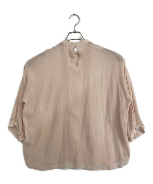 M-Medium（エムミディアム）M-Medium (エムミディアム) M-Medium（エム ミディアム）ピンタックブラウス ピンク サイズ:Mの古着・服飾アイテム