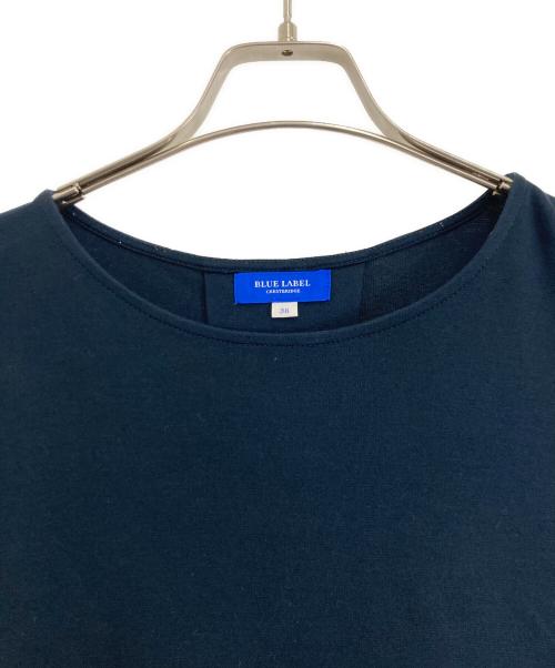 BLUE LABEL CRESTBRIDGE（ブルーレーベルクレストブリッジ）BLUE LABEL CRESTBRIDGE (ブルーレーベルクレストブリッジ) ロイヤルキールポンチ カットソー ネイビー サイズ:38の古着・服飾アイテム