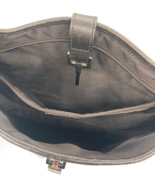 GUCCI（グッチ）GUCCI (グッチ) GUCCI GG ショルダーバッグ ハンドバッグ ベージュの古着・服飾アイテム