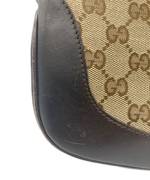 GUCCI（グッチ）GUCCI (グッチ) GUCCI GG ショルダーバッグ ハンドバッグ ベージュの古着・服飾アイテム