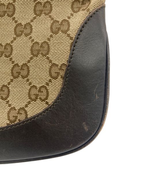GUCCI（グッチ）GUCCI (グッチ) GUCCI GG ショルダーバッグ ハンドバッグ ベージュの古着・服飾アイテム