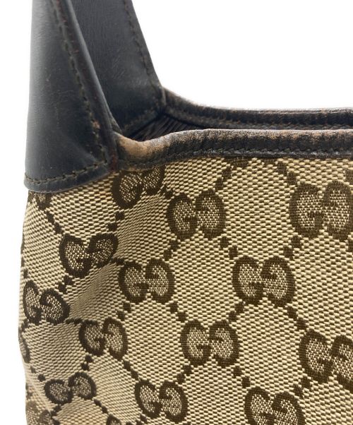 GUCCI（グッチ）GUCCI (グッチ) GUCCI GG ショルダーバッグ ハンドバッグ ベージュの古着・服飾アイテム