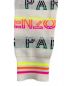 中古・古着 KENZO (ケンゾー) KENZO/ケンゾー マルチロゴニット ホワイト×マルチカラー サイズ:XS：14000円