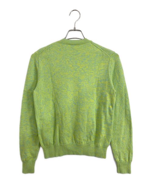 KENZO（ケンゾー）KENZO (ケンゾー) KENZO/ケンゾー ロゴニット グリーン×パープル サイズ:XSの古着・服飾アイテム