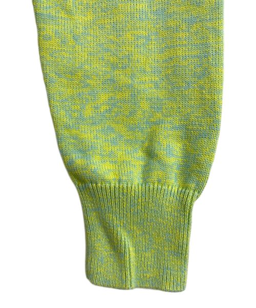 KENZO（ケンゾー）KENZO (ケンゾー) KENZO/ケンゾー ロゴニット グリーン×パープル サイズ:XSの古着・服飾アイテム