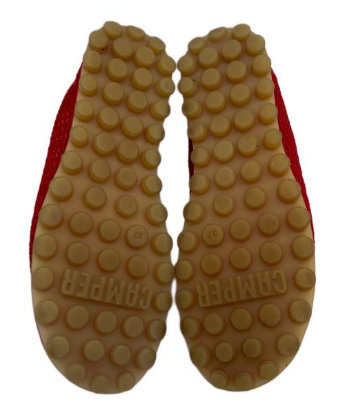 CAMPER（カンペール）CAMPER (カンペール) スニーカー レッド サイズ:25の古着・服飾アイテム