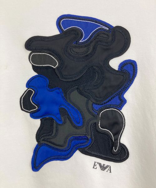 EMPORIO ARMANI（エンポリオ アルマーニ）EMPORIO ARMANI (エンポリオアルマーニ) EMPORIO ARMANI スモールロゴ スウェット ホワイト サイズ:Mの古着・服飾アイテム