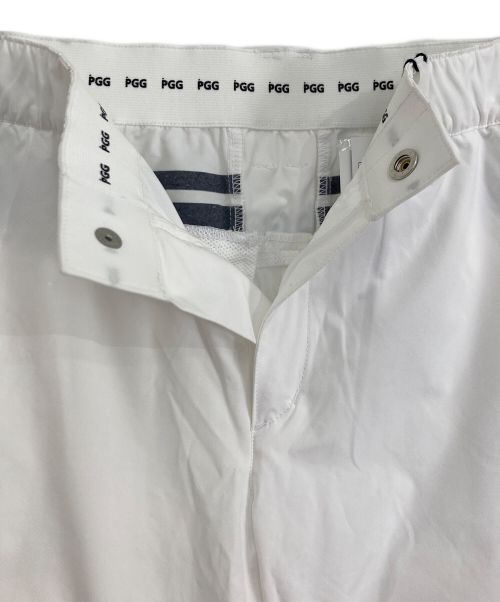 PGG（ピージージー）PGG (ピージージー) PGG 4WAY高密度ドライポプリン ストレッチパンツ ホワイト サイズ:1 未使用品の古着・服飾アイテム