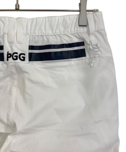 PGG（ピージージー）PGG (ピージージー) PGG 4WAY高密度ドライポプリン ストレッチパンツ ホワイト サイズ:1 未使用品の古着・服飾アイテム