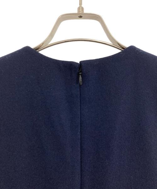 YOKO CHAN（ヨーコチャン）YOKO CHAN (ヨーコチャン) ノースリーブワンピース ネイビー サイズ:38の古着・服飾アイテム