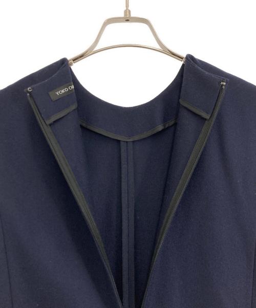 YOKO CHAN（ヨーコチャン）YOKO CHAN (ヨーコチャン) ノースリーブワンピース ネイビー サイズ:38の古着・服飾アイテム