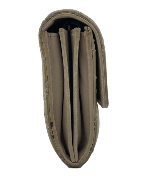 CHANEL（シャネル）CHANEL (シャネル) ココマーク ウルトラステッチ ファスナー 長財布 ベージュの古着・服飾アイテム