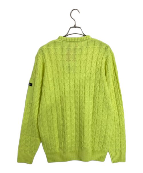 NEW BALANCE（ニューバランス）NEW BALANCE (ニューバランス) ケーブルニット イエロー サイズ:5 未使用品の古着・服飾アイテム